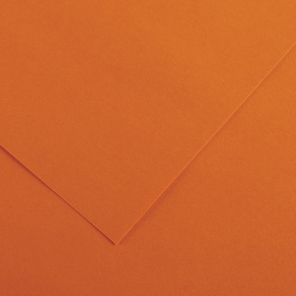 PAPEL CANSON COLOR 120G/M2 LARANJA A4
