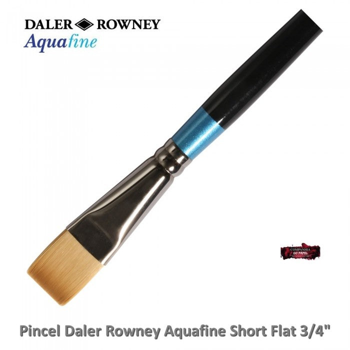 PINCEL DALER ROWNEY AQUAFINE SHORT FLAT 06MM - 3/4" AF55