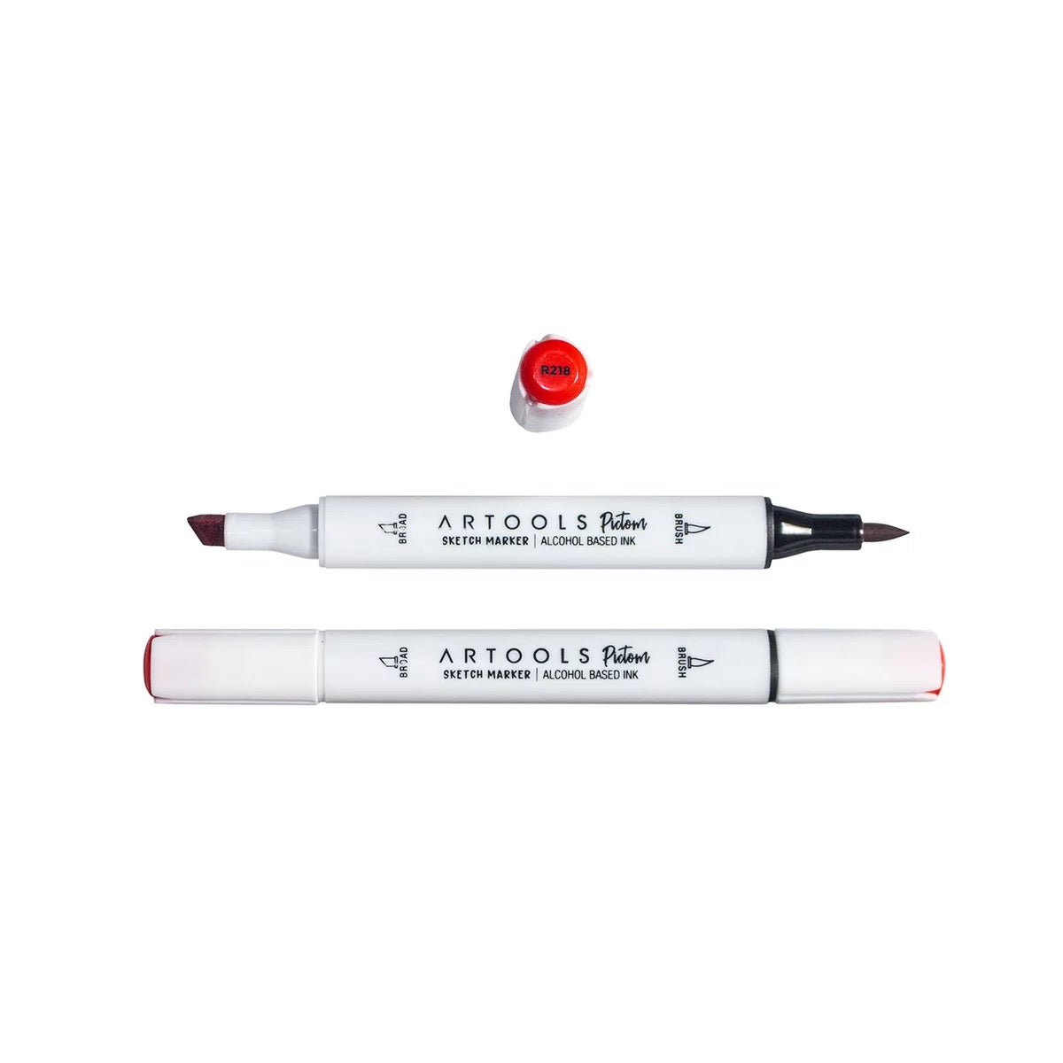 MARCADOR ARTOOLS PICTOM PONTA DUPLA GERANIUM (R218)