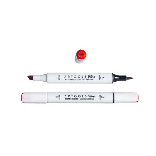 MARCADOR ARTOOLS PICTOM PONTA DUPLA GERANIUM (R218)