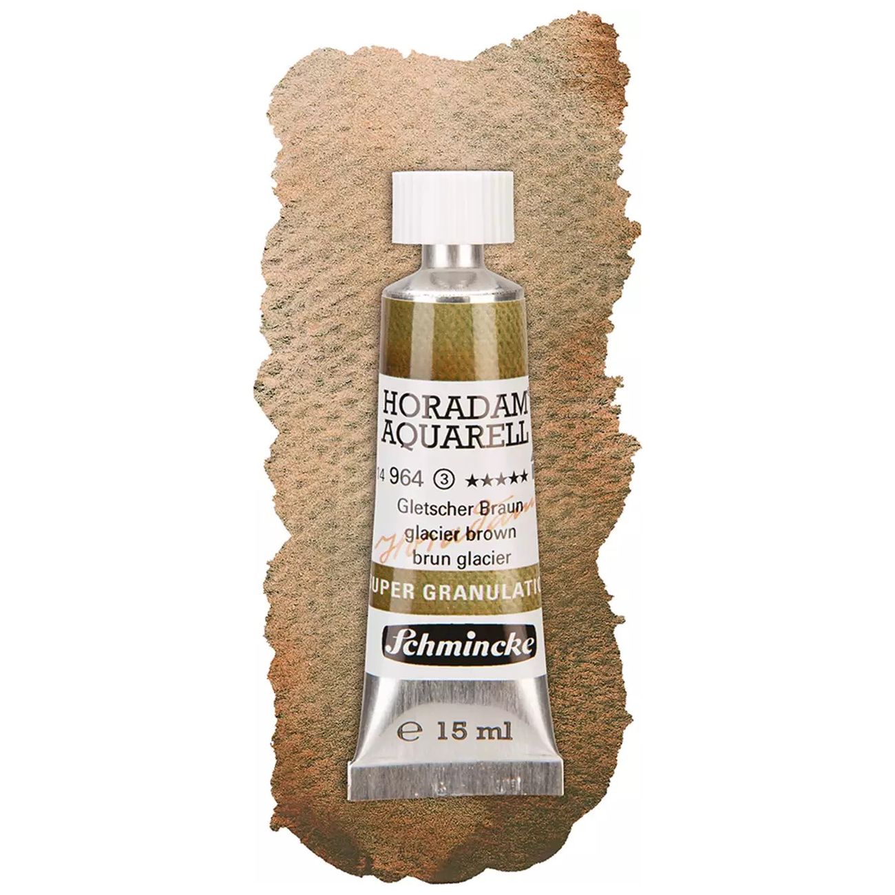 AQUARELA SCHMINCKE HORADAM 15ml G 964 Glacier Brown S3