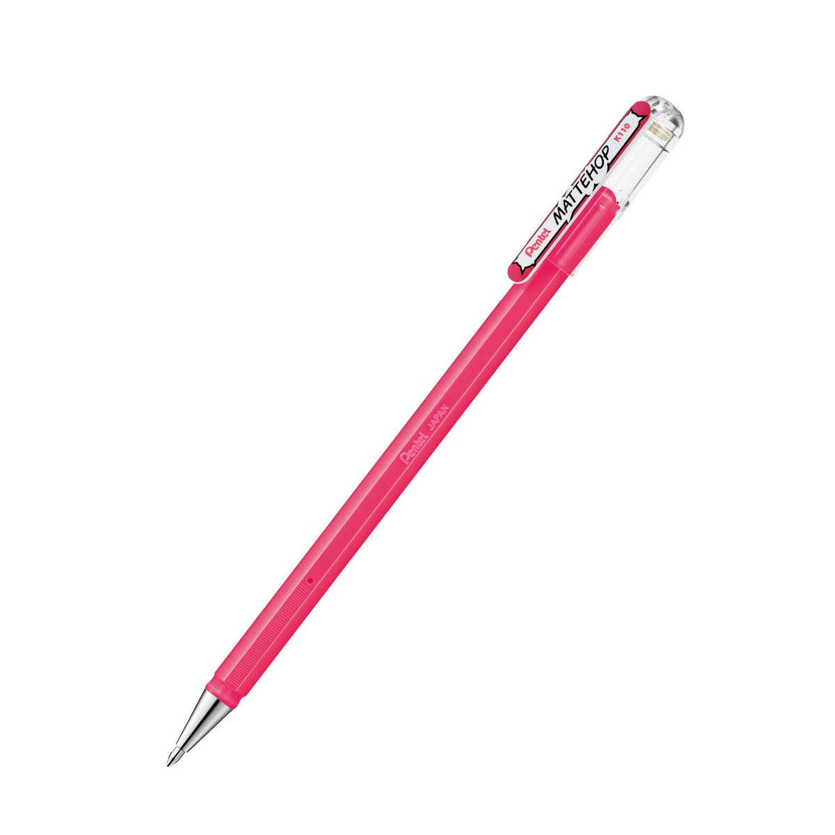 CANETA GEL ROLLER PENTEL MATTEHOP 1,0MM ROSA
