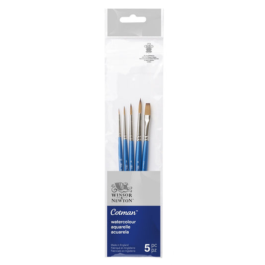 ESTOJO PINCEIS COTMAN 609 C/ 05 UNI WINSOR NEWTON