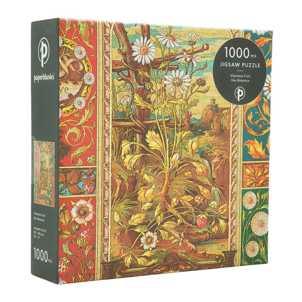 QUEBRA CABECAS PUZZLE PAPERBLANKS 1000 PCS VIENNESE FRUIT PA1433-2