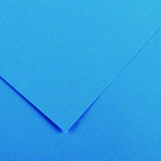 PAPEL CANSON IRIS VIVALDI 120G/M2 50X65 AZUL MAR