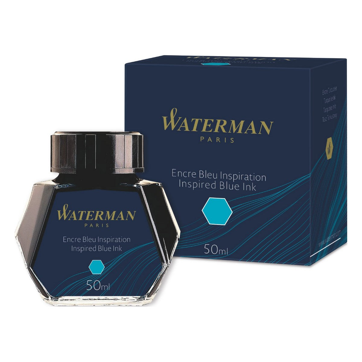 TINTA CALIGRAFIA WATERMAN AZUL OCEANO S0110810