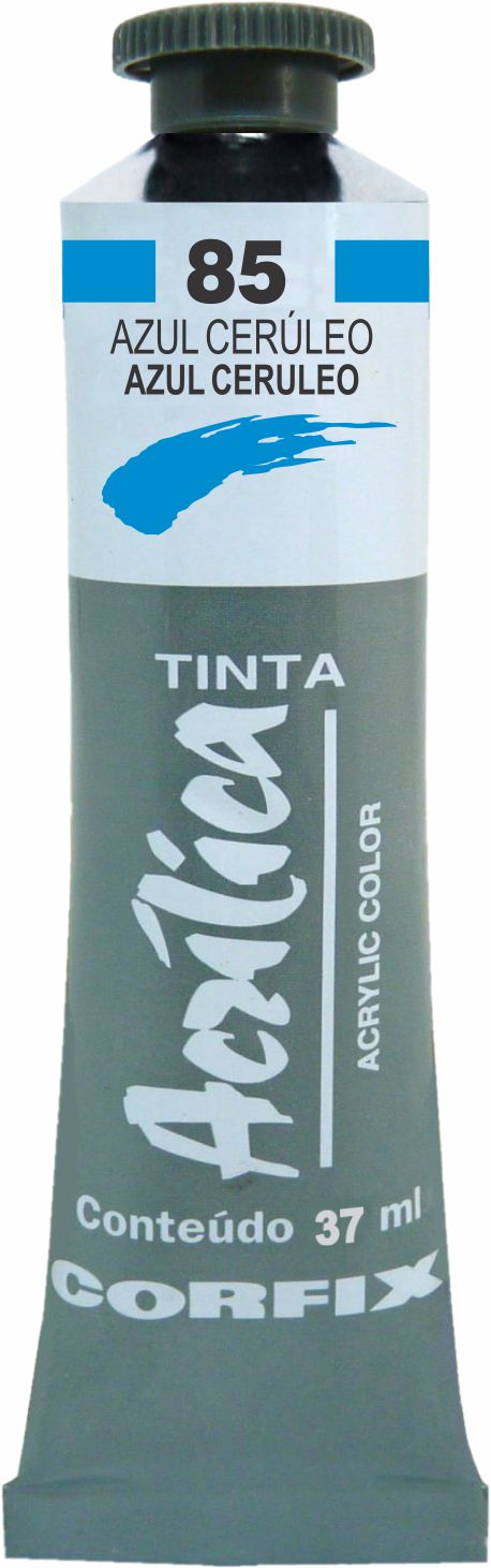 ACRILICA CORFIX 37ML 85 AZUL CERULEO