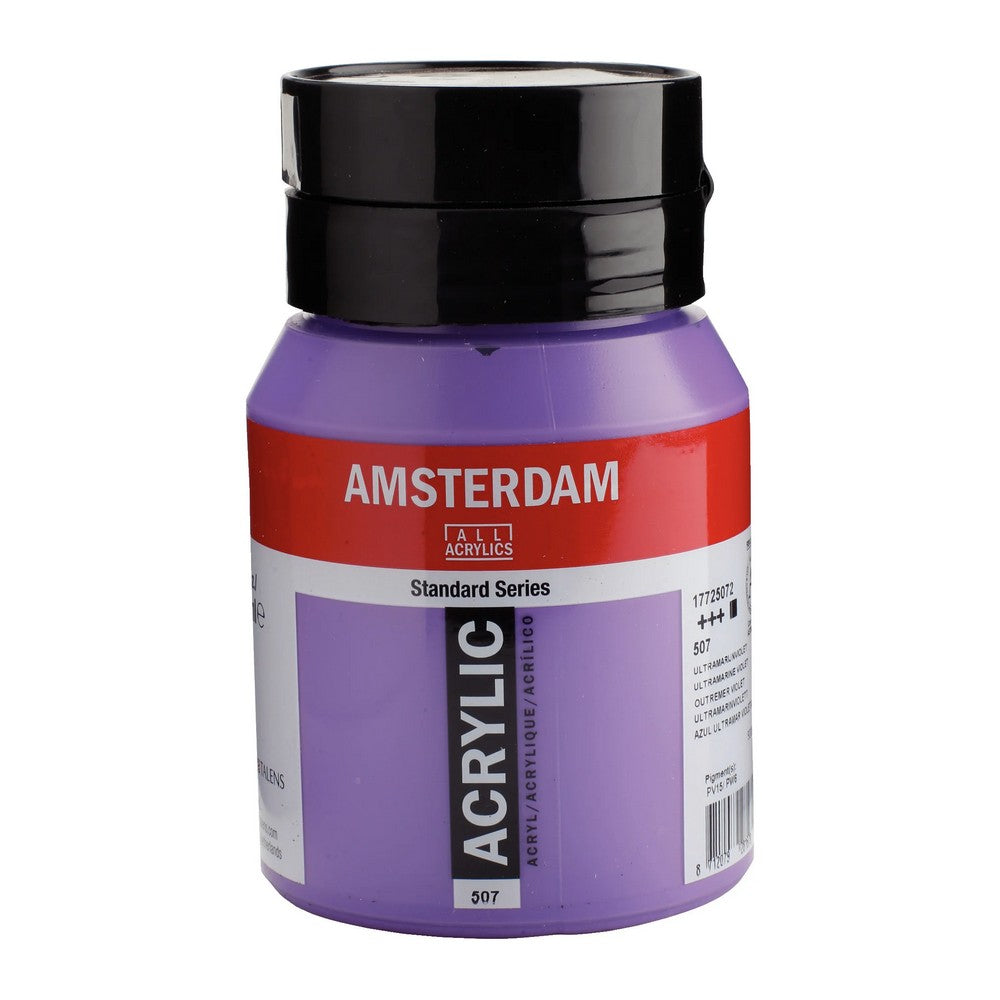 ACRILICA TALENS AMSTERDAM 500ml 507 ULTRAMARINE VIOLET