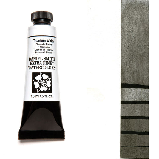 AQUARELA DANIEL SMITH 15ml EXTRA FINE Titanium White 118
