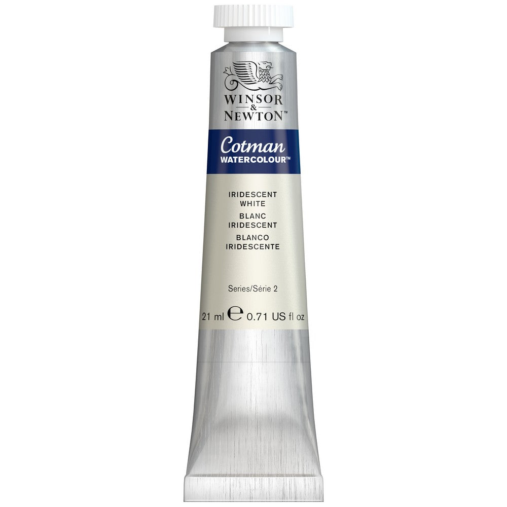 AQUARELA WINSOR NEWTON COTMAN 21ML IRIDESCENT WHITE 0308330