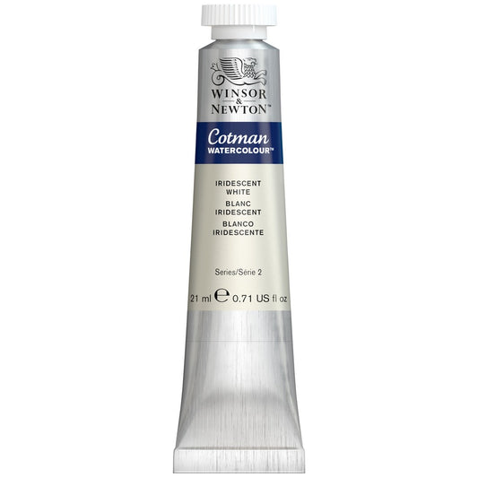 AQUARELA WINSOR NEWTON COTMAN 21ML IRIDESCENT WHITE 0308330