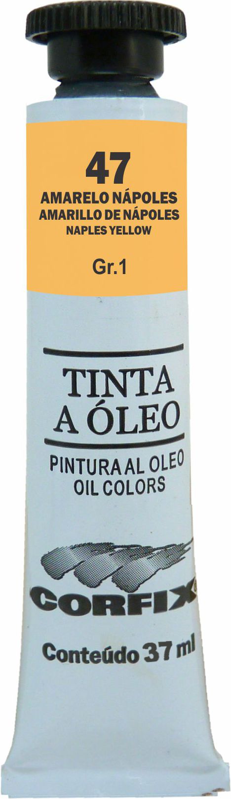 OLEO CORFIX 37ML 47 AMARELO NAPOLES