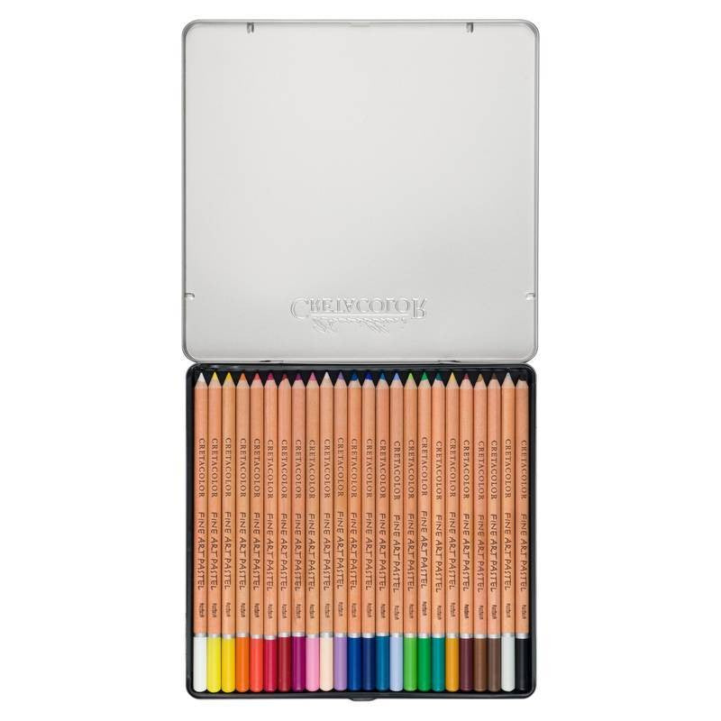 LAPIS PASTEL CRETACOLOR 24 CORES 470 24