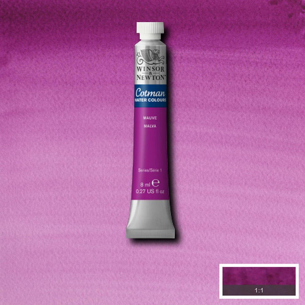 AQUARELA WINSOR NEWTON COTMAN 398 MAUVE 08ml
