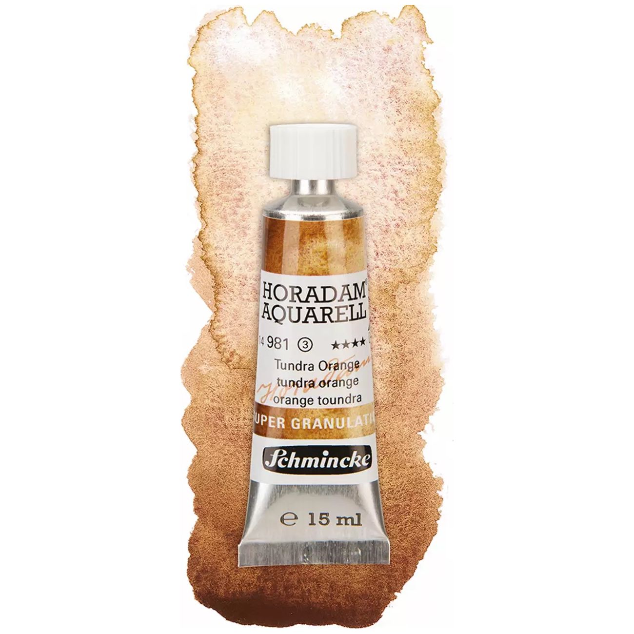 AQUARELA SCHMINCKE HORADAM 15ml G 981 Tundra Orange S3