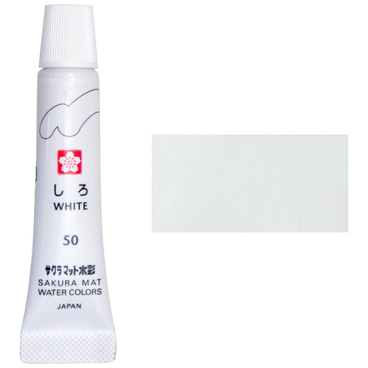 AQUARELA SAKURA MAT 5ML 50 BRANCO