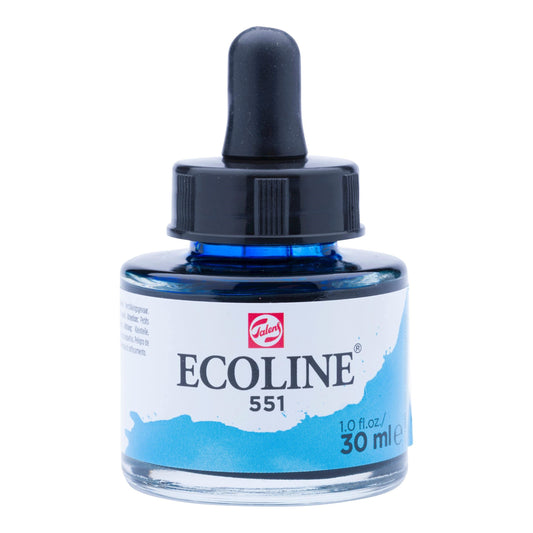 AQUARELA TALENS ECOLINE 30ML 551 SKY BLUE LIGHT