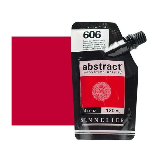 ACRILICA SENNELIER ABSTRACT 120ML 606 CADMIUM RED DEEP HUE