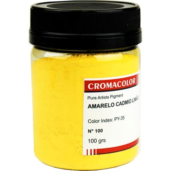 PIGMENTO PURO CROMACOLOR 100 CADMIUM YELLOW LEMON PY-35 100g