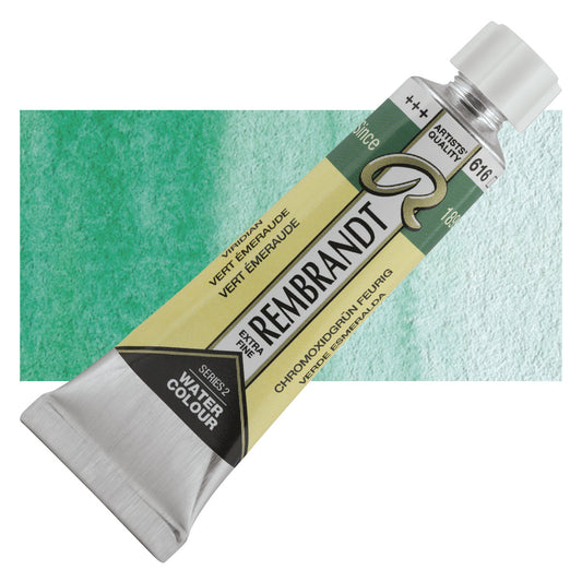 AQUARELA TALENS REMBRANDT 10ML 616 VIRIDIAN