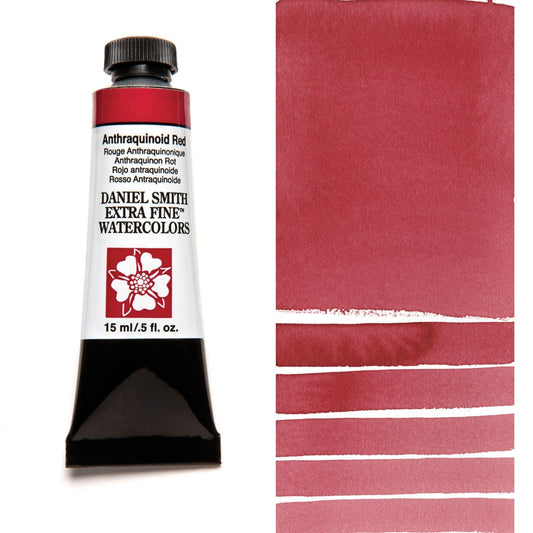 AQUARELA DANIEL SMITH 15ml EXTRA FINE Anthraquinoid Red 005
