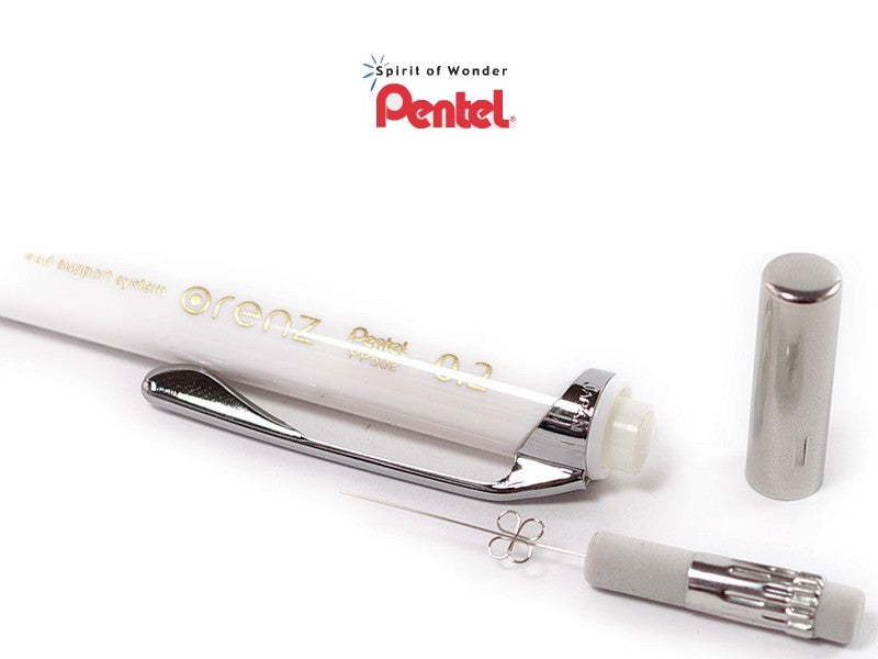 LAPISEIRA 0,2mm PENTEL ORENZ BRANCA