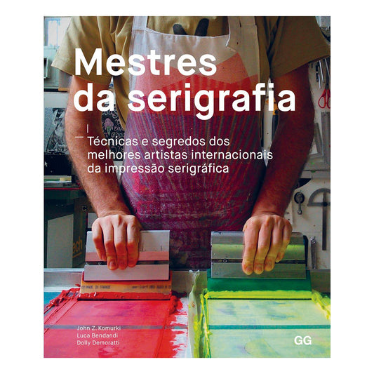 LIVRO "MESTRES DA SERIGRAFIA" KOMURKO/BENDANDI/DEMORATTI