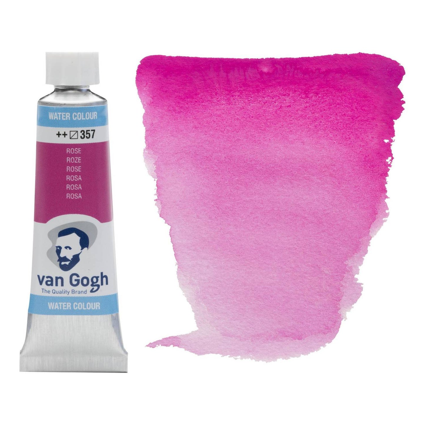 AQUARELA TALENS VAN GOGH 357 ROSE 10ML