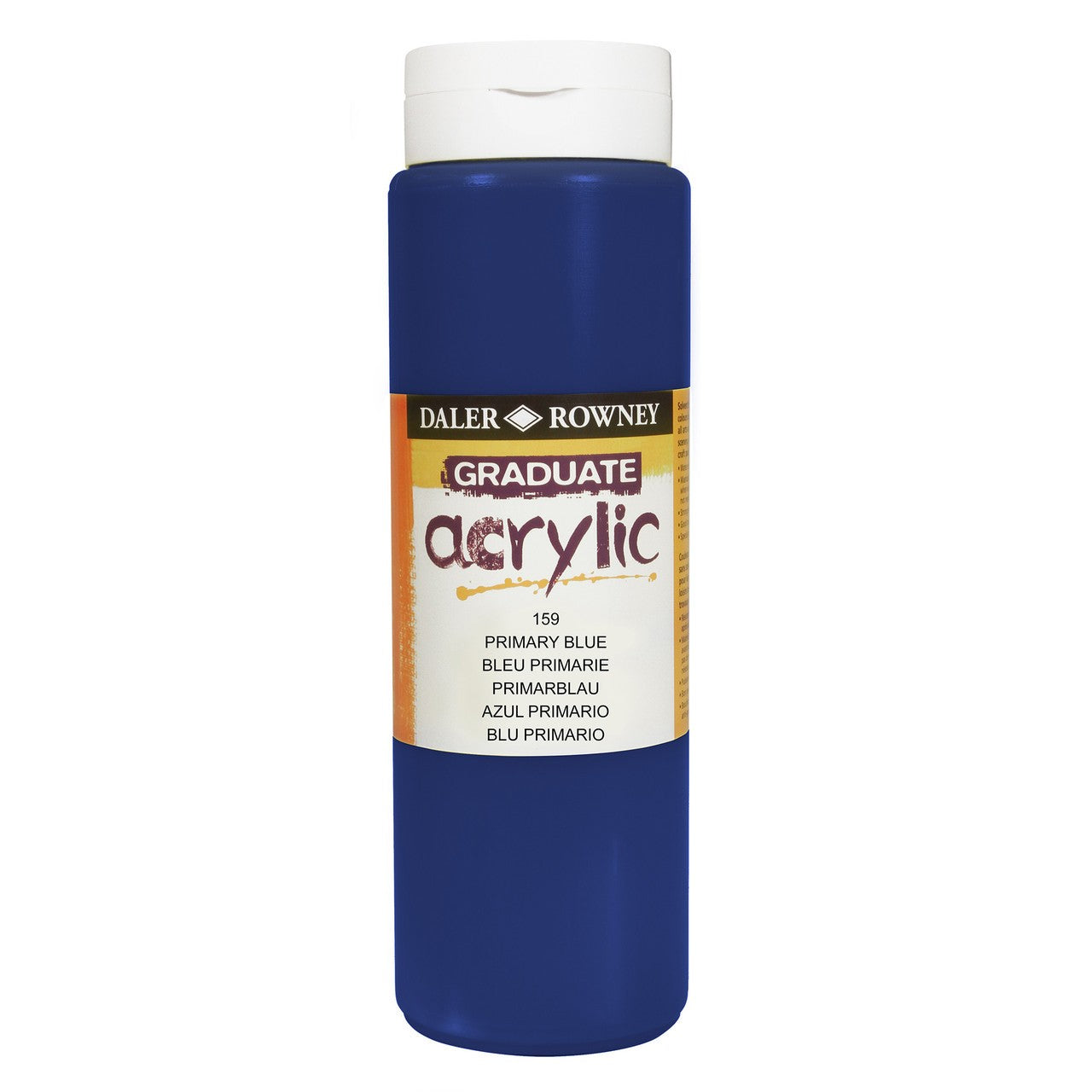 ACRILICA DALER ROWNEY GRADUATE 500ML 159 AZUL PRIMARIO