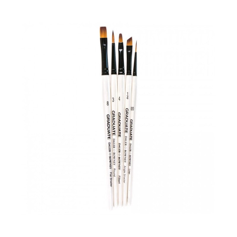 ESTOJO PINCEIS DALER ROWNEY GRADUATE SELECTION SET C/ 05