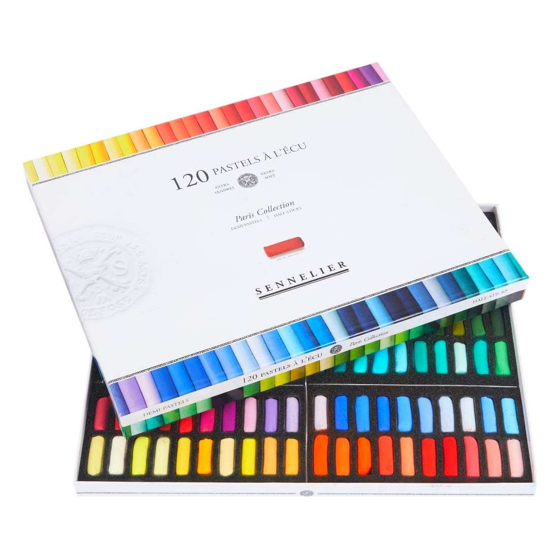 PASTEL SECO SENNELIER EXTRA SOFT 120 CORES HALF STICK