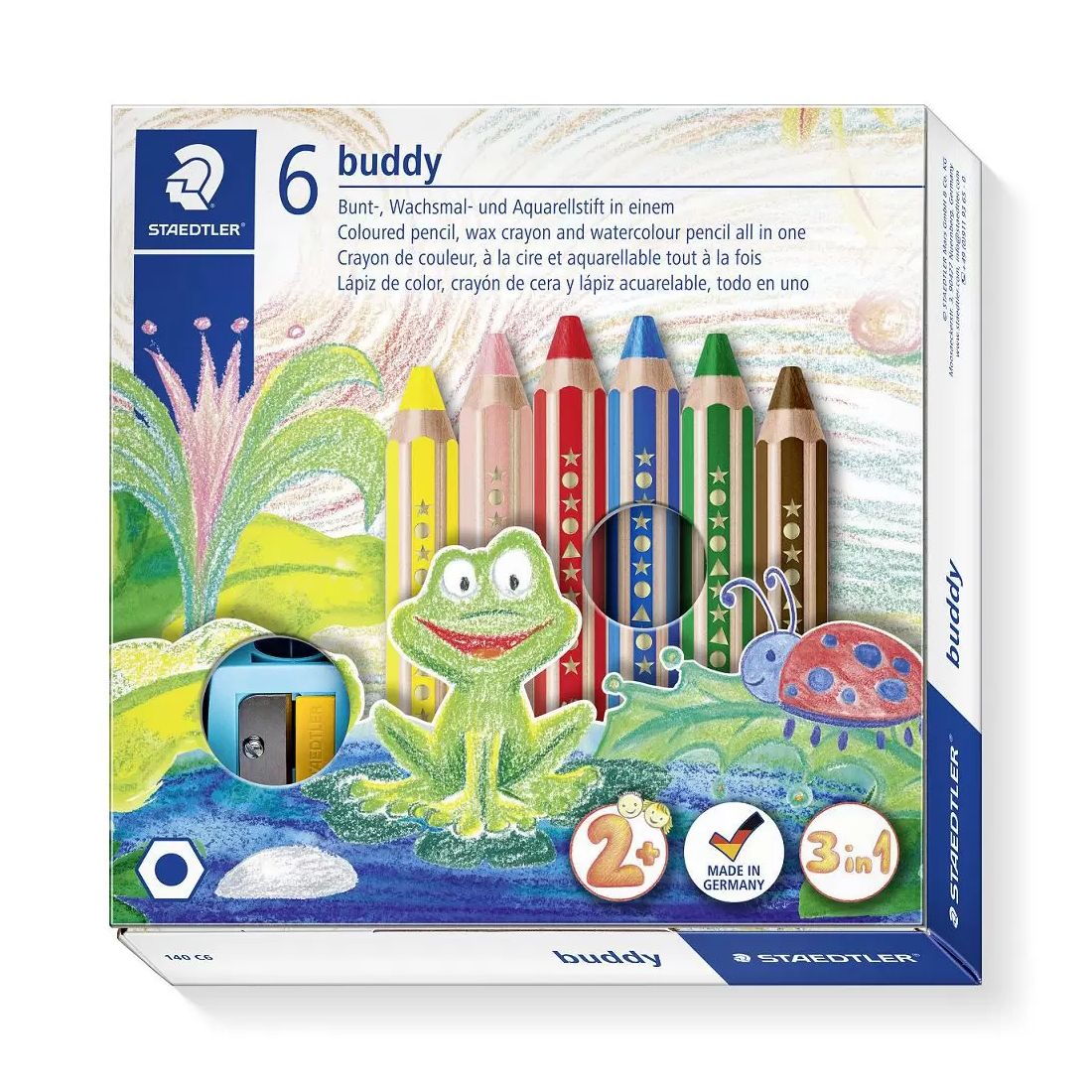 LAPIS COR STAEDTLER BUDDY 06 CORES