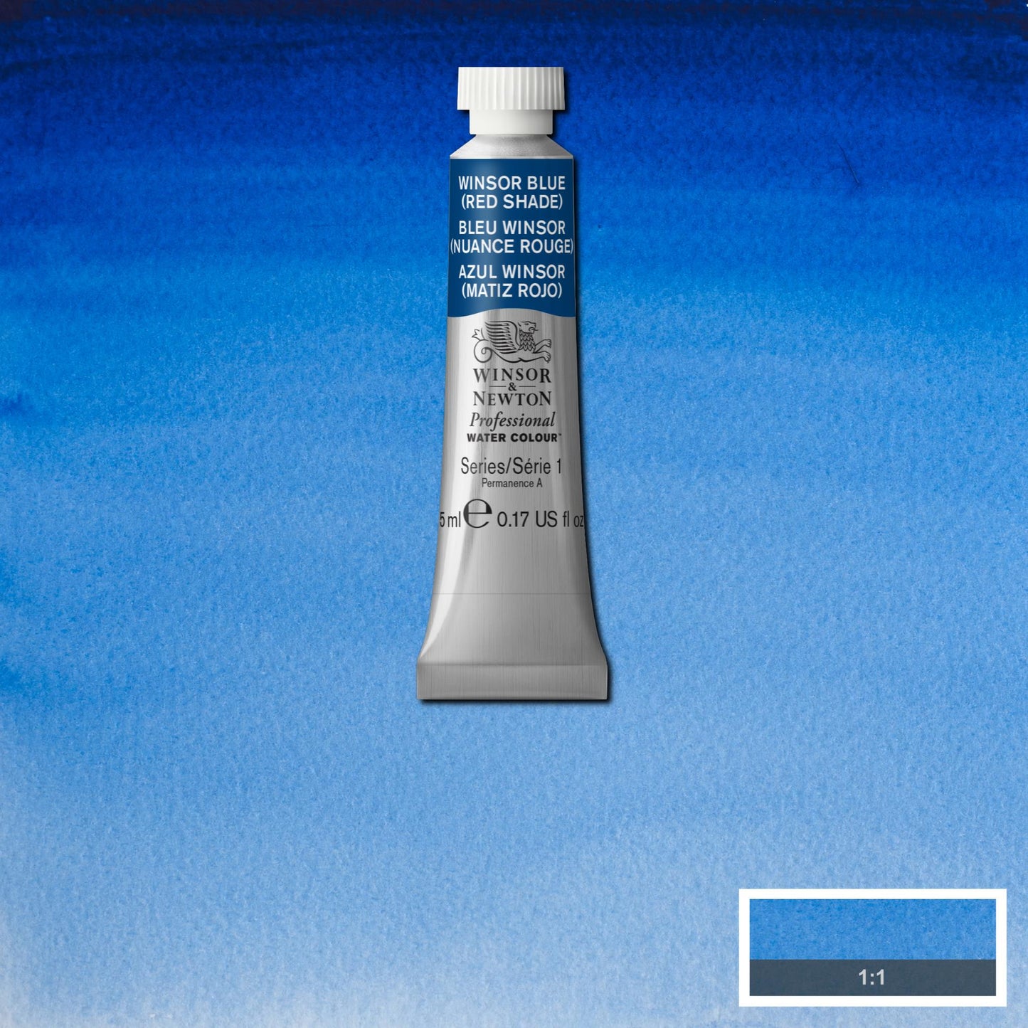 AQUARELA WINSOR NEWTON ARTISTS 5ml 709 WINSOR BLUE RED SHADE S1
