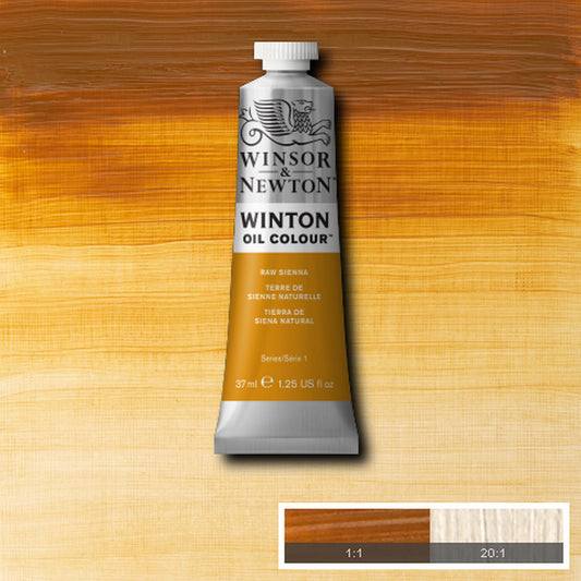 OLEO WINSOR NEWTON WINTON 37ML 552 RAW SIENNA