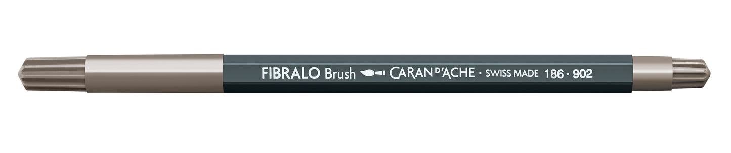 CANETA FIBRALO BRUSH 902 CINZA QUENTE 186902