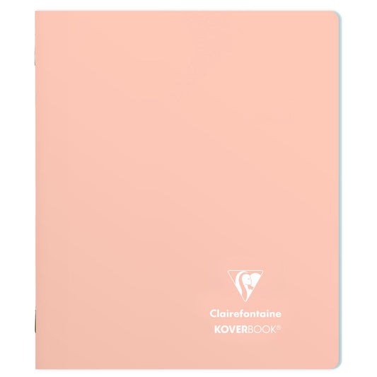 CADERNO CLAIREFONTAINE KOVERBOOK CORAL A5 96F PAUTADO
