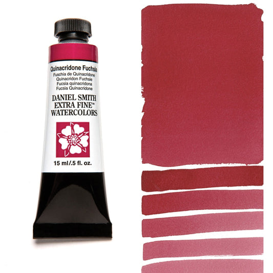 AQUARELA DANIEL SMITH 15ml EXTRA FINE Quinacridone Fuchsia 132