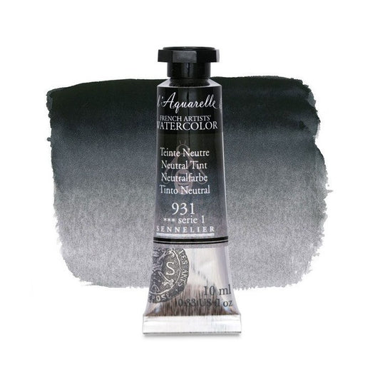 AQUARELA SENNELIER L'AQUARELLE 931 NEUTRAL TINT 10ML S1
