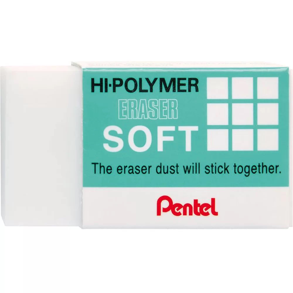 BORRACHA PENTEL ERASER SOFT ZES-08E