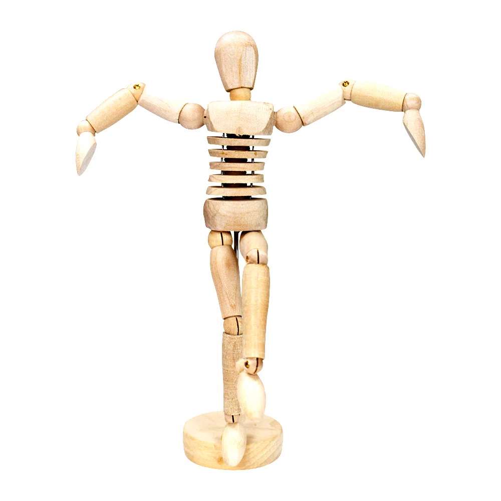 MANEQUIM ARTICULADO 20cm TORSO FLEXIVEL MASCULINO