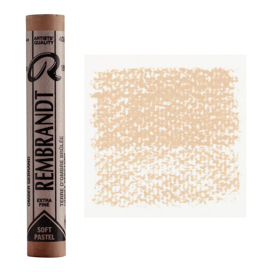 PASTEL SECO SOFT TALENS REMBRANDT 409.9 BURNT UMBER