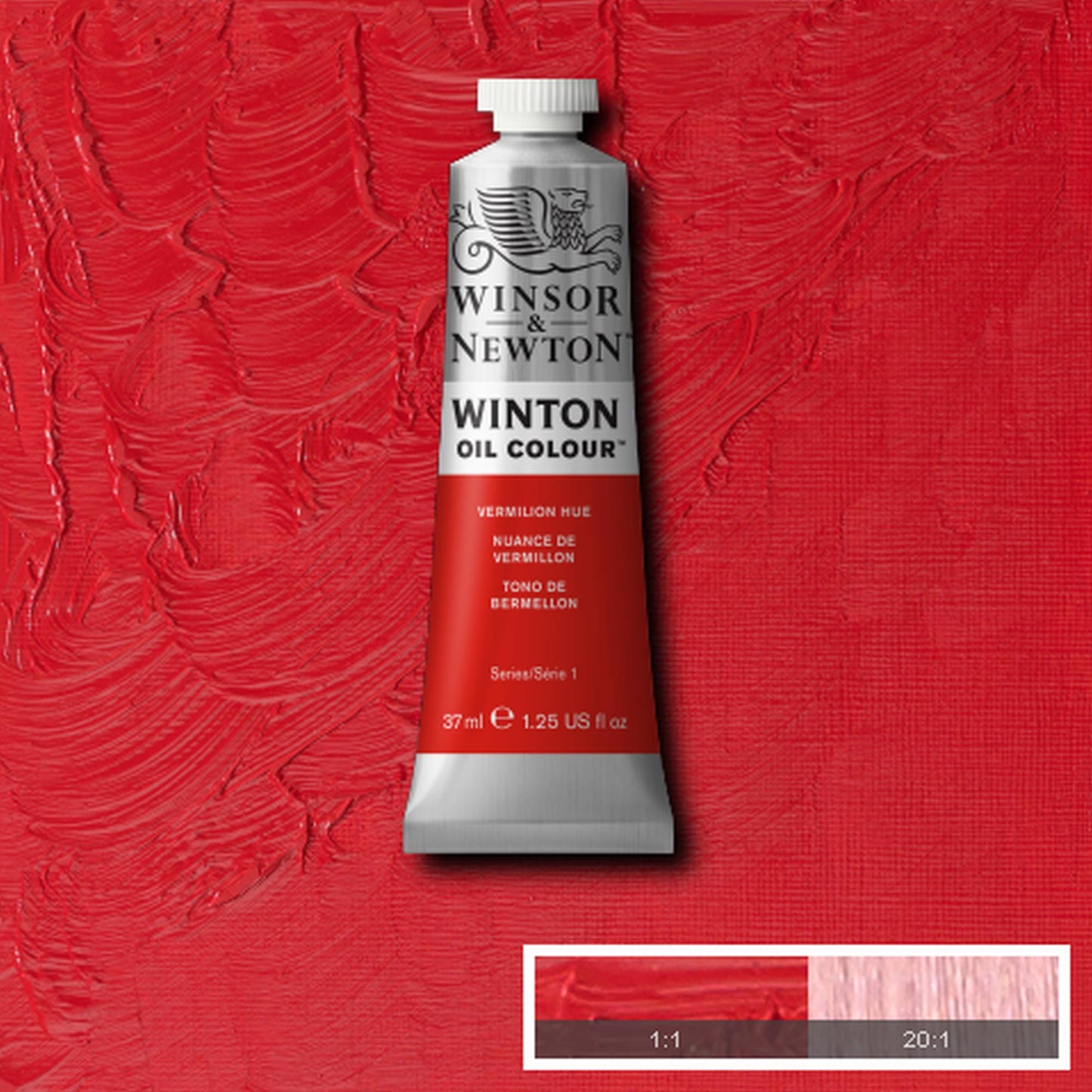 OLEO WINSOR NEWTON WINTON 37ML 682 VERMILION HUE