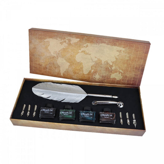 ESTOJO CALIGRAFIA SINOART FEATHER PEN SFS055