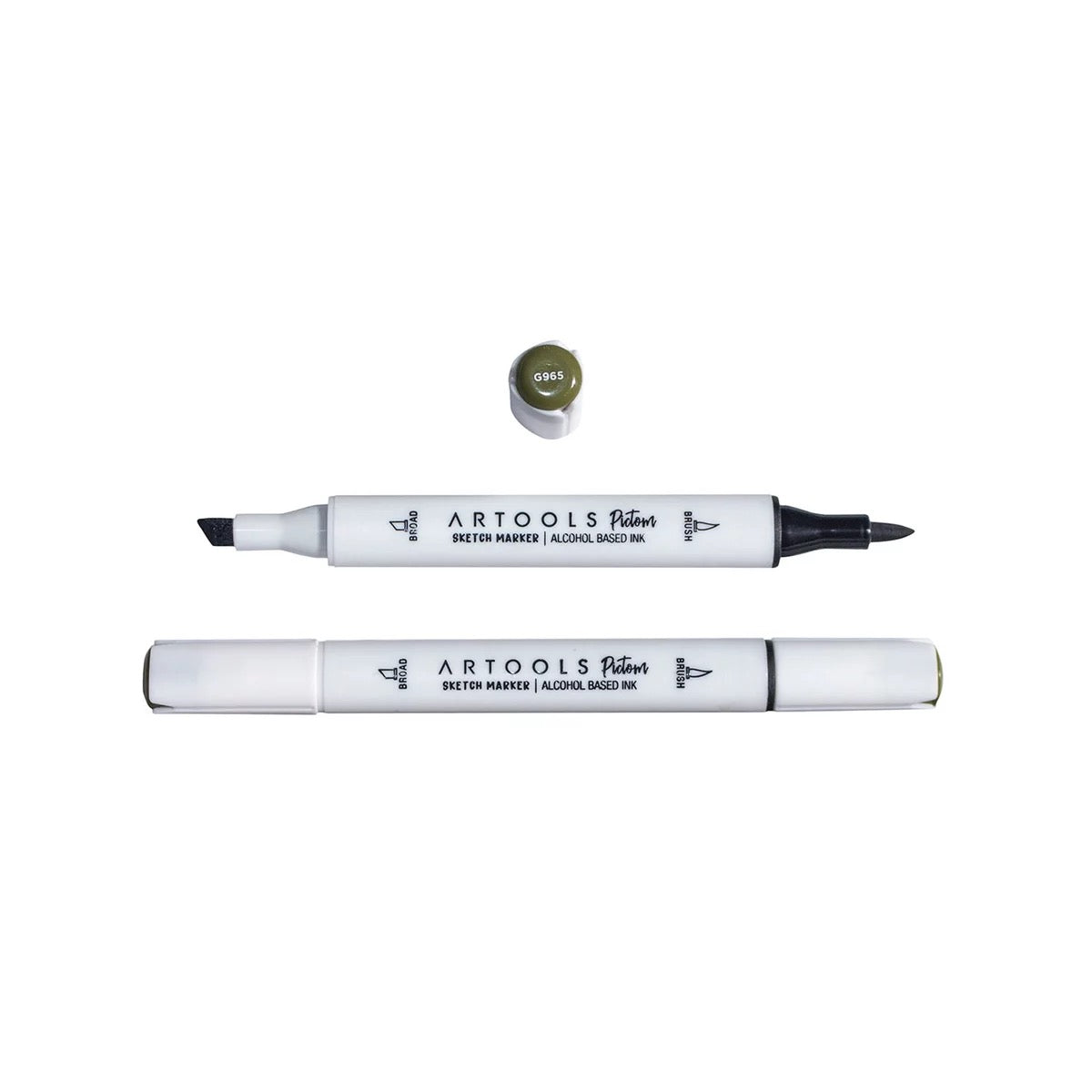 MARCADOR ARTOOLS PICTOM PONTA DUPLA SEA PINE (G965)