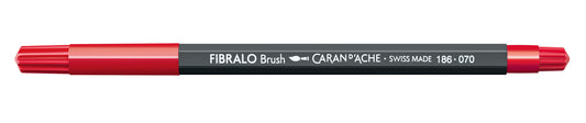 CANETA FIBRALO BRUSH 070 VERMELHA 186070