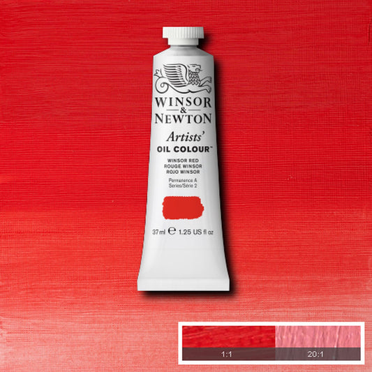 OLEO WINSOR NEWTON ARTISTS 037ML 726 WINSOR RED S2