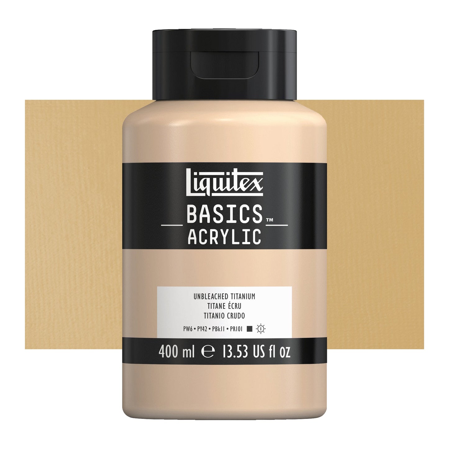 ACRILICA LIQUITEX BASICS 400ML 728 UNBLEACH TITANIUM