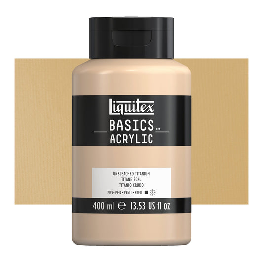 ACRILICA LIQUITEX BASICS 400ML 728 UNBLEACH TITANIUM