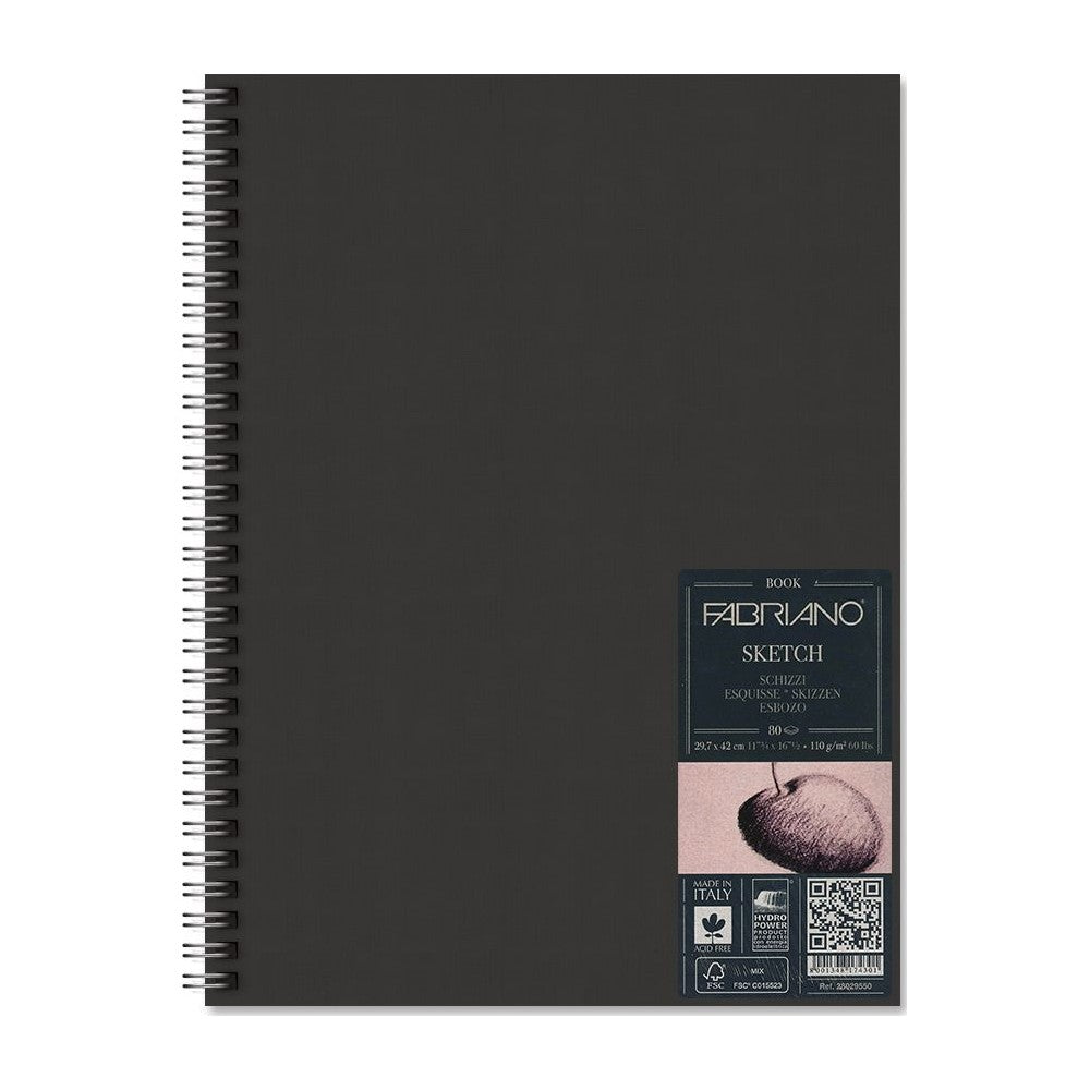 BOOK FABRIANO SKETCH A3 110g/m2 80FLS ESPIRAL 28029550