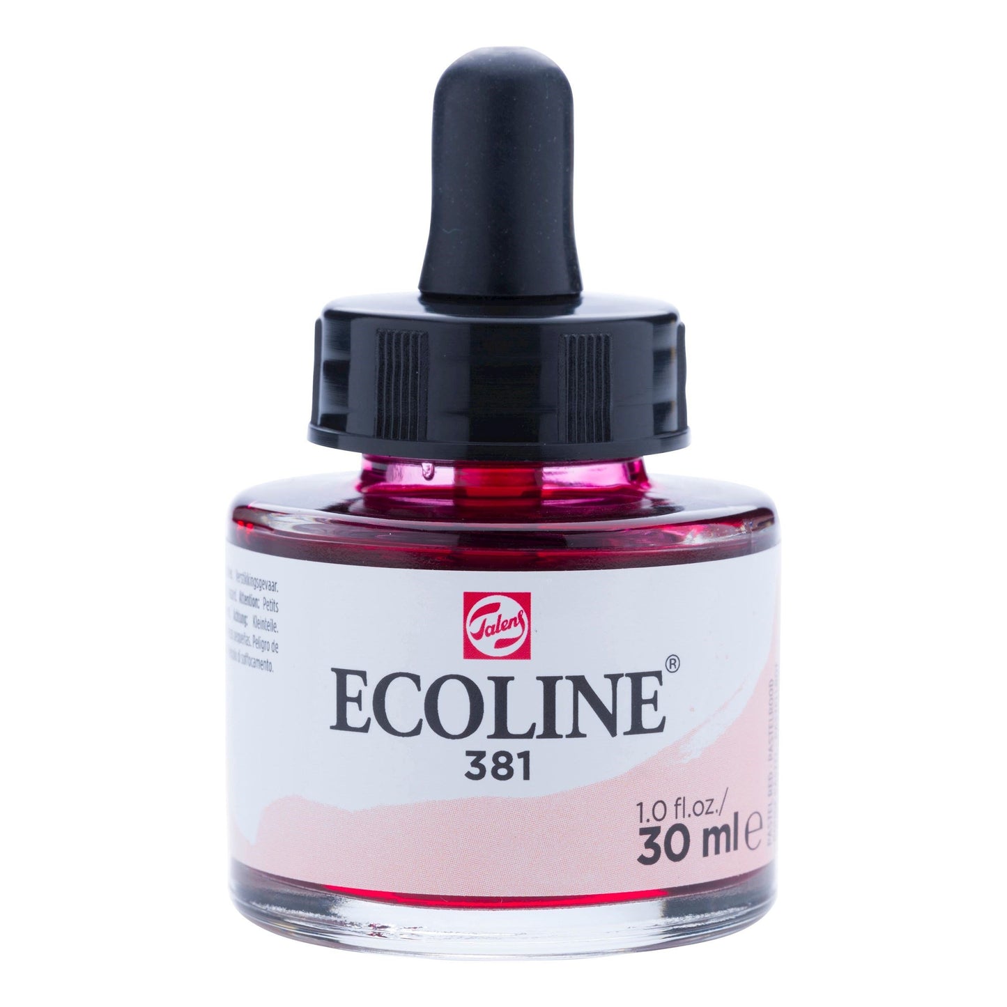 AQUARELA TALENS ECOLINE 30ML 381 PASTEL RED